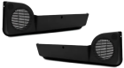Par Porta Objetos Lateral Uno 85 A 2010 Preto C/kit Fixa&ccedil;&atilde;o