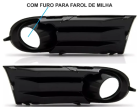 Kit Grade Parachoque Gol Saveiro G5 06 07 10 11 12 13 C/Furo